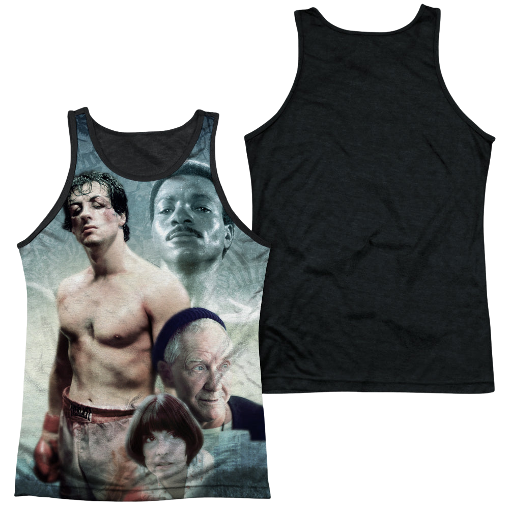 Rocky Montage - Men's Black Back Tank Top Men's Black Back Tank Rocky   