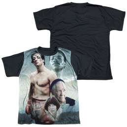 Rocky Montage - Youth Black Back T-Shirt Youth Black Back T-Shirt (Ages 8-12) Rocky   