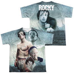 Rocky Montage (Front/Back Print) - Youth All-Over Print T-Shirt Youth All-Over Print T-Shirt (Ages 8-12) Rocky   
