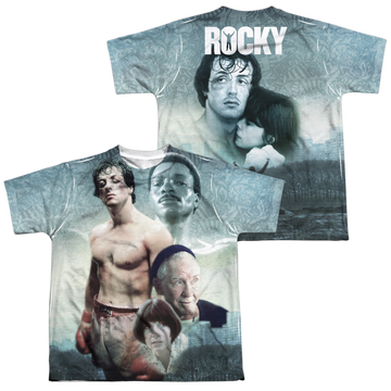 Rocky Montage youth all-over print t-shirt for ages 8 to 12