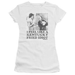 Rocky Fried Idiot - Juniors T-Shirt Juniors T-Shirt Rocky   