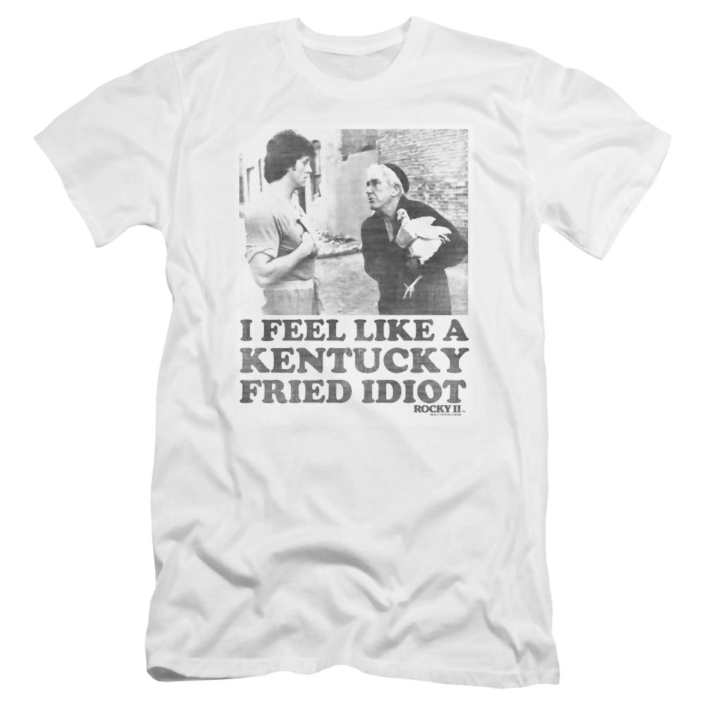 Rocky Fried Idiot - Men's Premium Slim Fit T-Shirt Men's Premium Slim Fit T-Shirt Rocky   