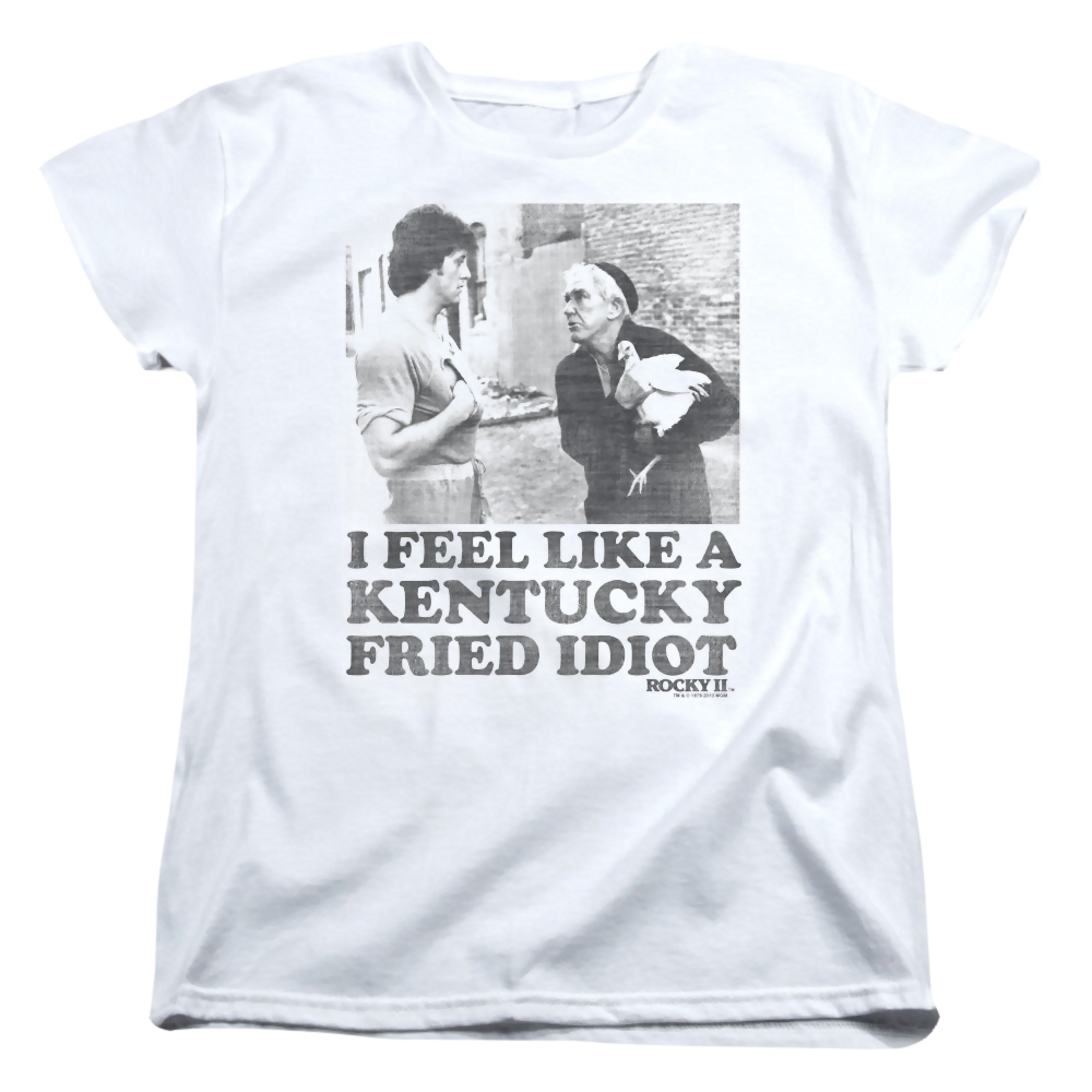 Rocky Fried Idiot - Women's T-Shirt Women's T-Shirt Rocky   