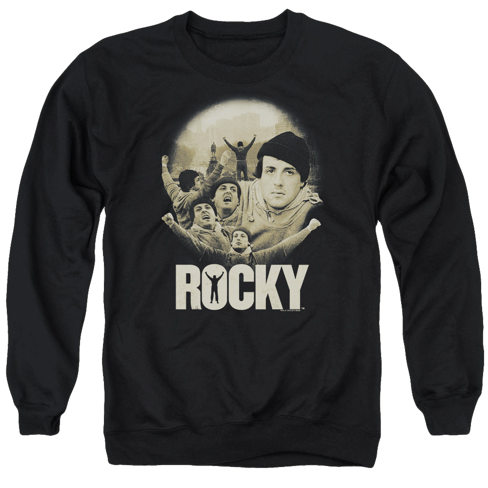 Rocky Feeling Strong - Men's Crewneck Sweatshirt Men's Crewneck Sweatshirt Rocky   