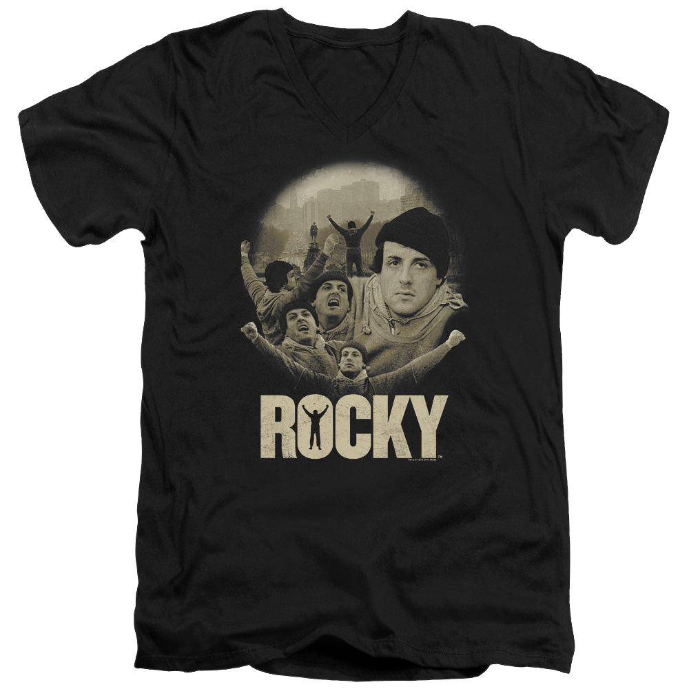 Rocky Feeling Strong - Men's V-Neck T-Shirt Men's V-Neck T-Shirt Rocky   
