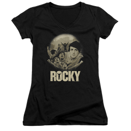 Rocky Feeling Strong - Juniors V-Neck T-Shirt Juniors V-Neck T-Shirt Rocky   