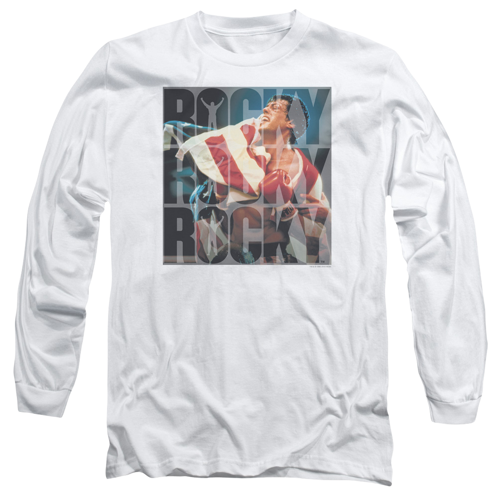 Rocky Chant - Men's Long Sleeve T-Shirt Men's Long Sleeve T-Shirt Rocky   