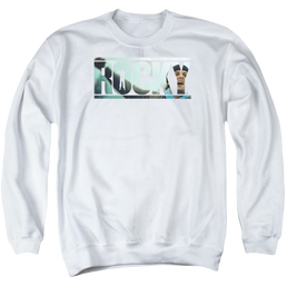 Rocky Cutout Logo - Men's Crewneck Sweatshirt Men's Crewneck Sweatshirt Rocky   
