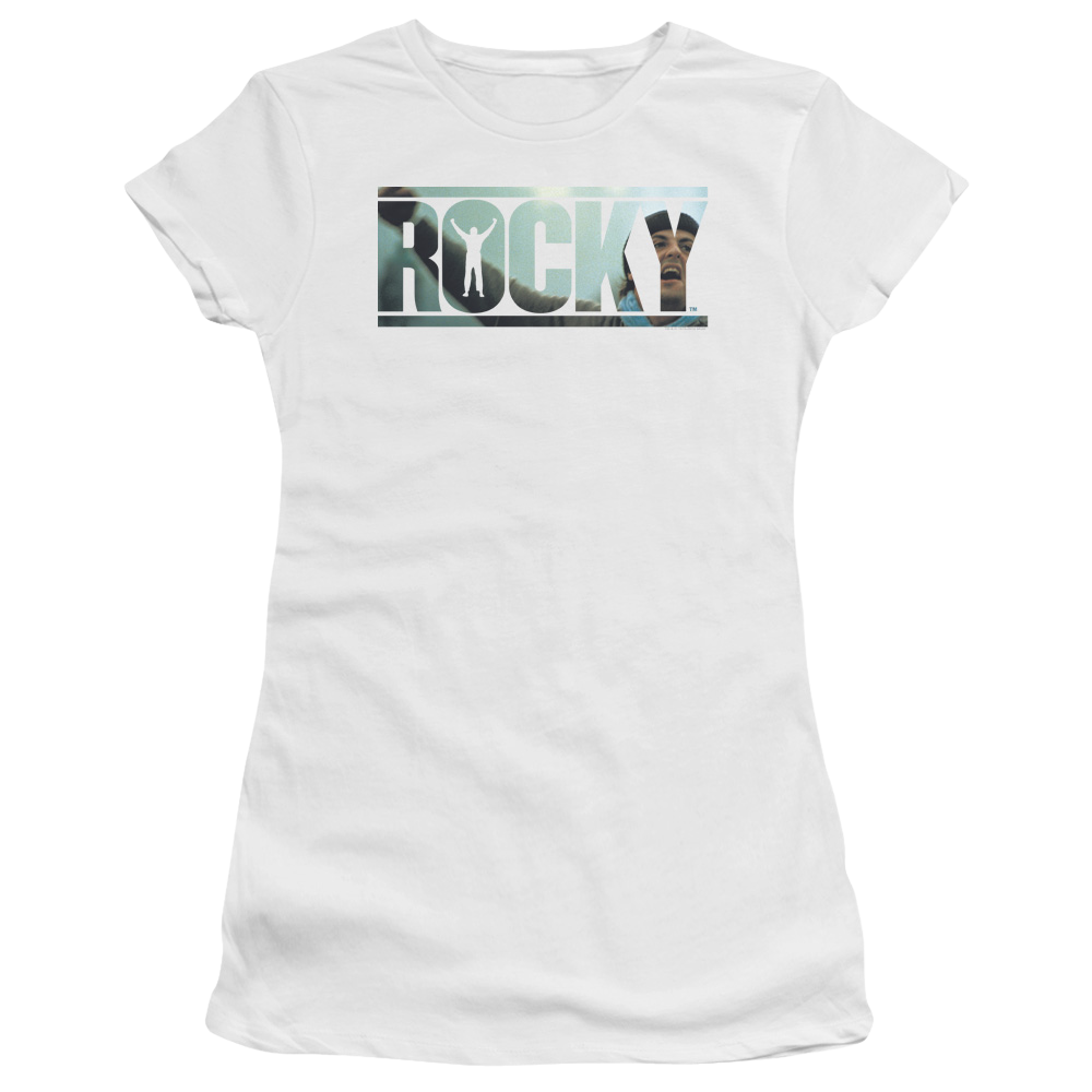 Rocky Cutout Logo - Juniors T-Shirt Juniors T-Shirt Rocky   