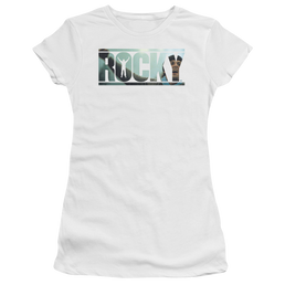 Rocky Cutout Logo - Juniors T-Shirt Juniors T-Shirt Rocky   