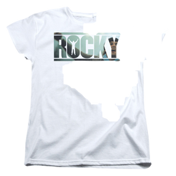 Rocky Cutout Logo - Women's T-Shirt Women's T-Shirt Rocky   
