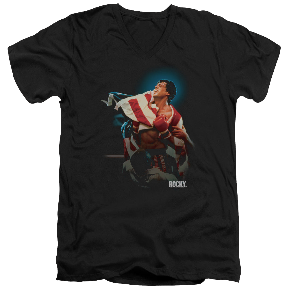 Rocky Victory - Men's V-Neck T-Shirt Men's V-Neck T-Shirt Rocky   