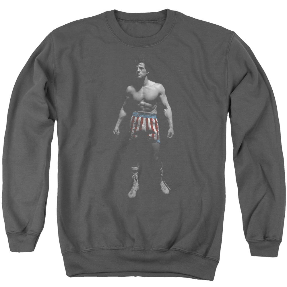 Rocky Stand Alone - Men's Crewneck Sweatshirt Men's Crewneck Sweatshirt Rocky   