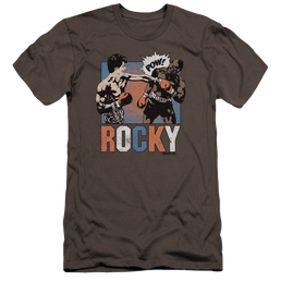 Rocky Rocky Pow - Men's Premium Slim Fit T-Shirt Men's Premium Slim Fit T-Shirt Rocky   