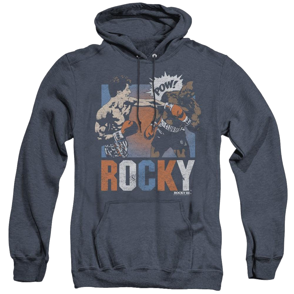 Rocky Rocky Pow - Heather Pullover Hoodie Heather Pullover Hoodie Rocky   