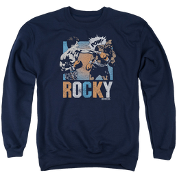 Rocky Rocky Pow - Men's Crewneck Sweatshirt Men's Crewneck Sweatshirt Rocky   