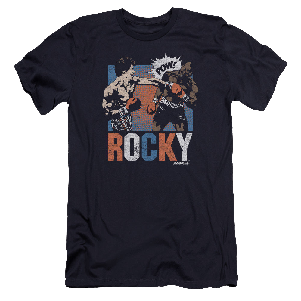 Rocky Rocky Pow - Men's Premium Slim Fit T-Shirt Men's Premium Slim Fit T-Shirt Rocky   