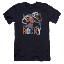 Rocky Rocky Pow - Men's Premium Slim Fit T-Shirt Men's Premium Slim Fit T-Shirt Rocky   