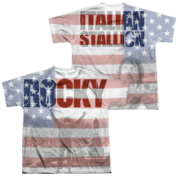 Rocky America (Front/Back Print) - Youth All-Over Print T-Shirt Youth All-Over Print T-Shirt (Ages 8-12) Rocky   