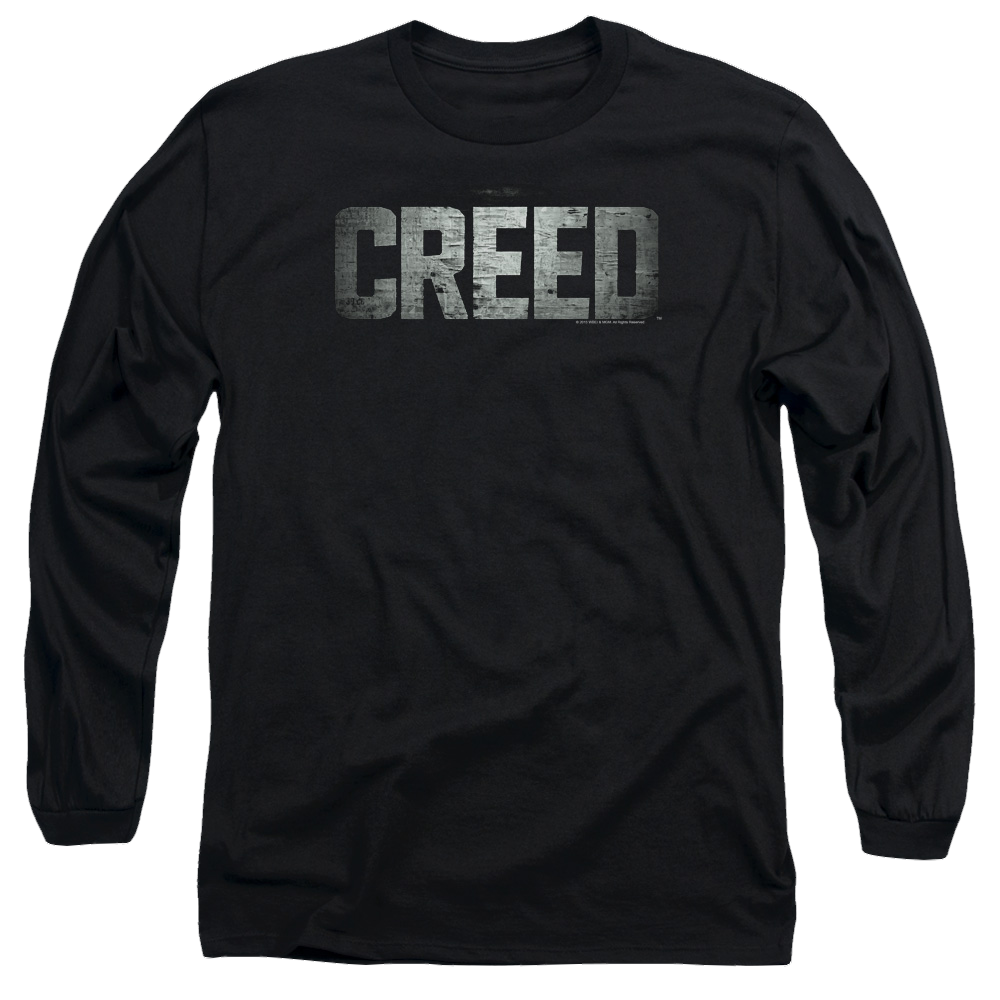 Creed Logo - Men's Long Sleeve T-Shirt Men's Long Sleeve T-Shirt Creed   