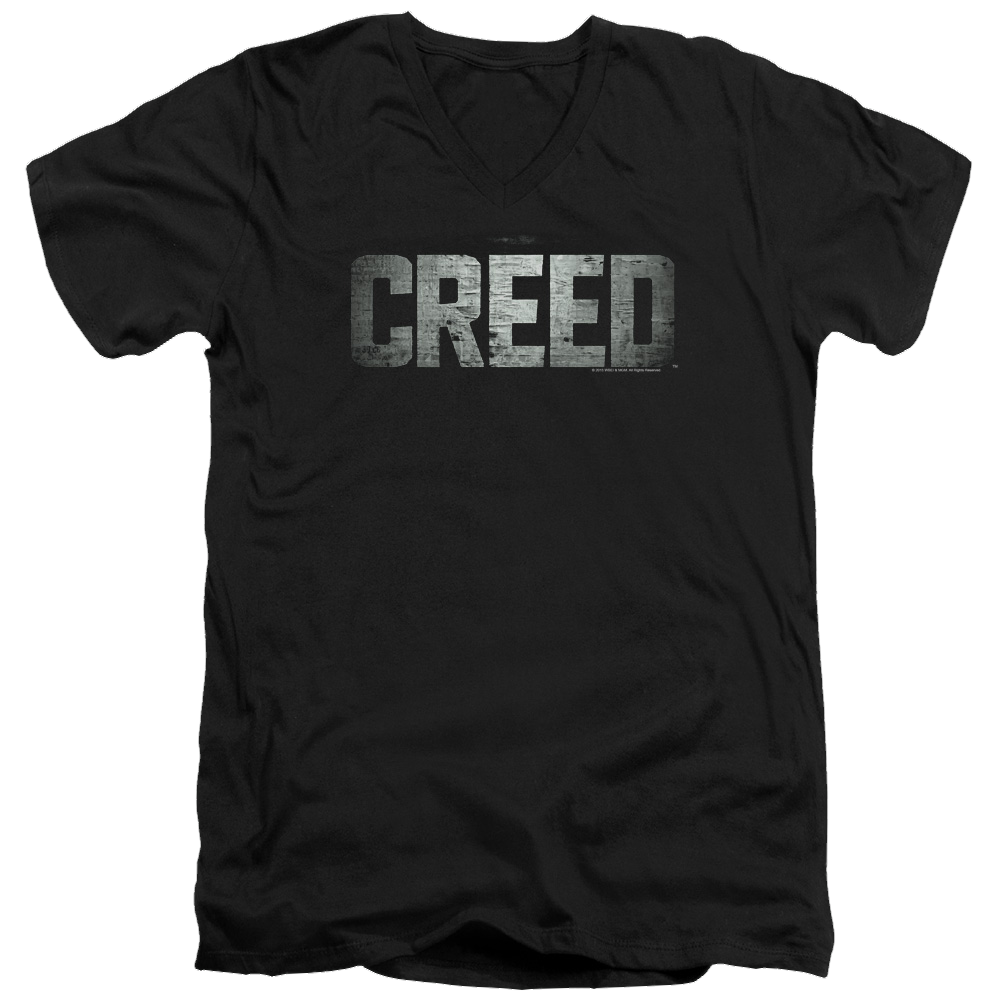 Creed Logo - Men's V-Neck T-Shirt Men's V-Neck T-Shirt Creed   