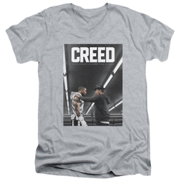 Creed Poster - Men's V-Neck T-Shirt Men's V-Neck T-Shirt Creed   