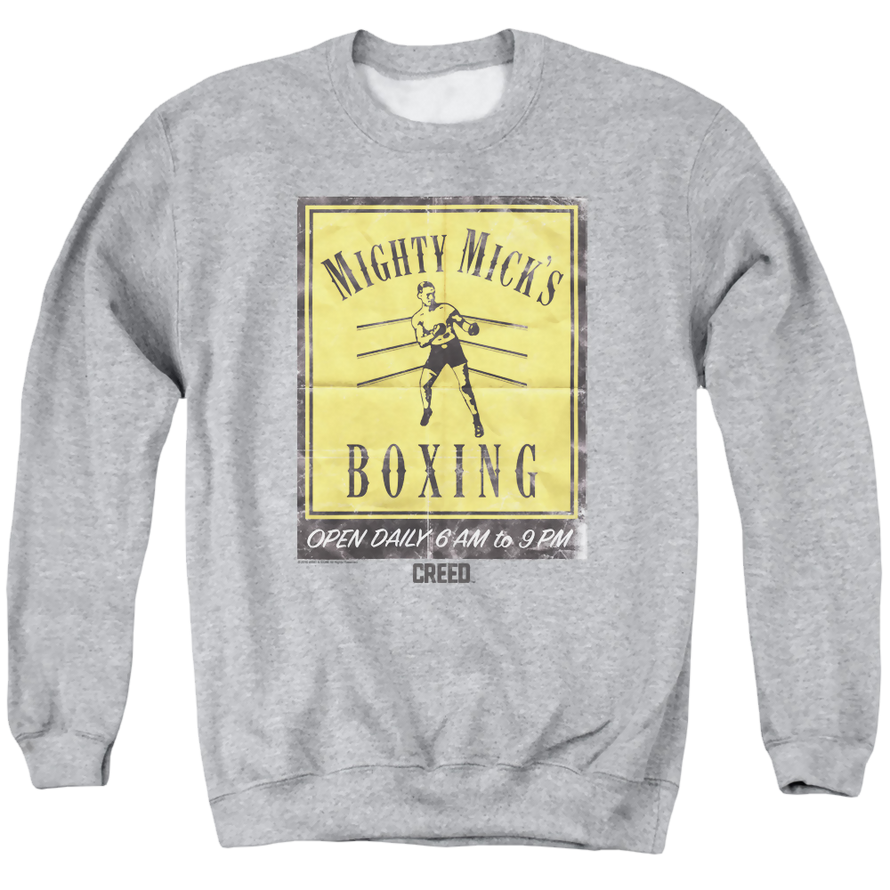 Creed Micks Poster - Men's Crewneck Sweatshirt Men's Crewneck Sweatshirt Creed   