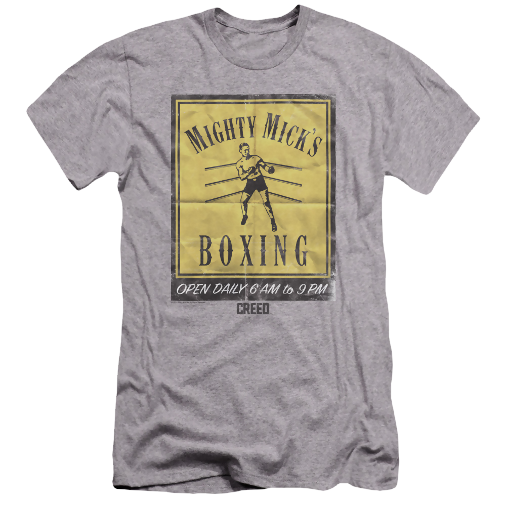 Creed Micks Poster - Men's Premium Slim Fit T-Shirt Men's Premium Slim Fit T-Shirt Creed   