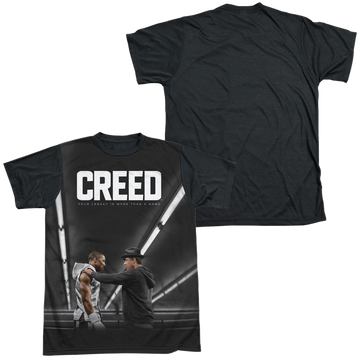 Creed Poster men's black back t-shirt