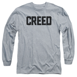 Creed Cracked Logo - Men's Long Sleeve T-Shirt Men's Long Sleeve T-Shirt Creed   