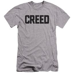 Creed Cracked Logo - Men's Premium Slim Fit T-Shirt Men's Premium Slim Fit T-Shirt Creed   