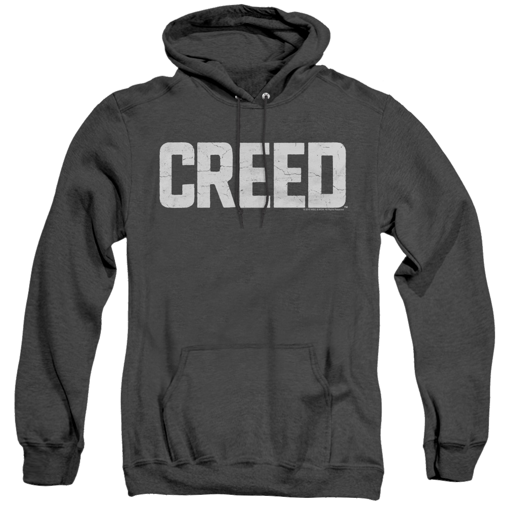 Creed Cracked Logo - Heather Pullover Hoodie Heather Pullover Hoodie Creed   