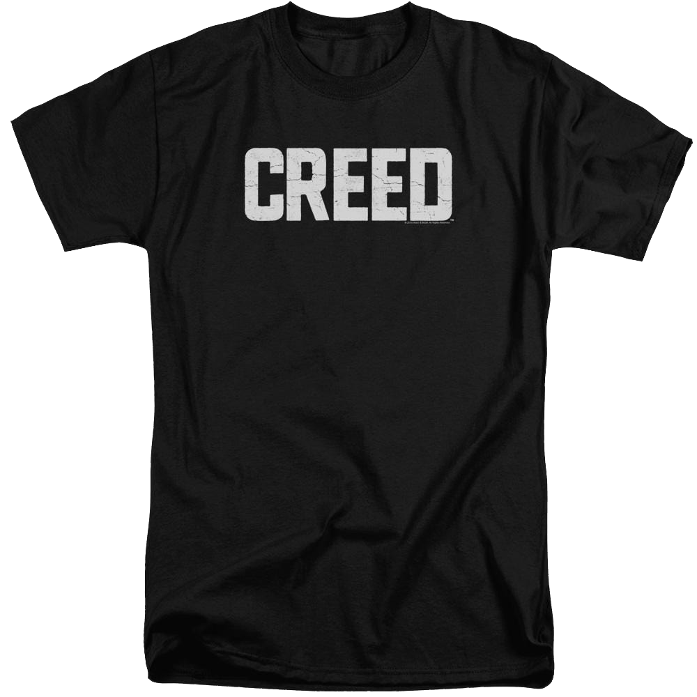 Creed Cracked Logo - Men's Tall Fit T-Shirt Men's Tall Fit T-Shirt Creed   