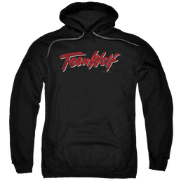 Teen Wolf Scrawl Logo Pullover Hoodie Pullover Hoodie Teen Wolf   