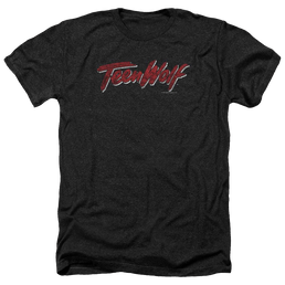 Teen Wolf Scrawl Logo Men's Heather T-Shirt Men's Heather T-Shirt Teen Wolf   