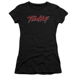 Teen Wolf Scrawl Logo Juniors T-Shirt Juniors T-Shirt Teen Wolf   