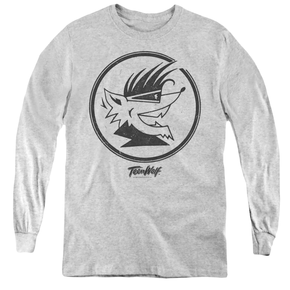 Teen Wolf Wolf Head - Youth Long Sleeve T-Shirt Youth Long Sleeve T-Shirt Teen Wolf   