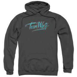 Teen Wolf Neon Logo Pullover Hoodie Pullover Hoodie Teen Wolf   