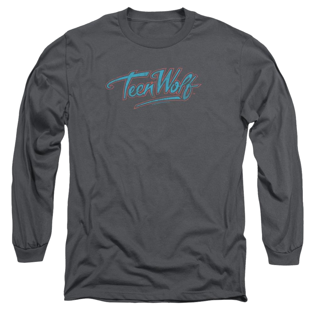 Teen Wolf Neon Logo Men's Long Sleeve T-Shirt Men's Long Sleeve T-Shirt Teen Wolf   