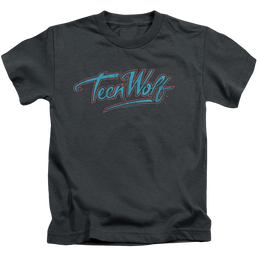 Teen Wolf Neon Logo Kid's T-Shirt (Ages 4-7) Kid's T-Shirt (Ages 4-7) Teen Wolf   