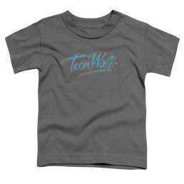 Teen Wolf Neon Logo Toddler T-Shirt Toddler T-Shirt Teen Wolf   