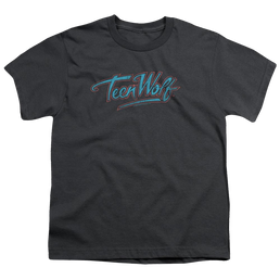 Teen Wolf Neon Logo Youth T-Shirt (Ages 8-12) Youth T-Shirt (Ages 8-12) Teen Wolf   