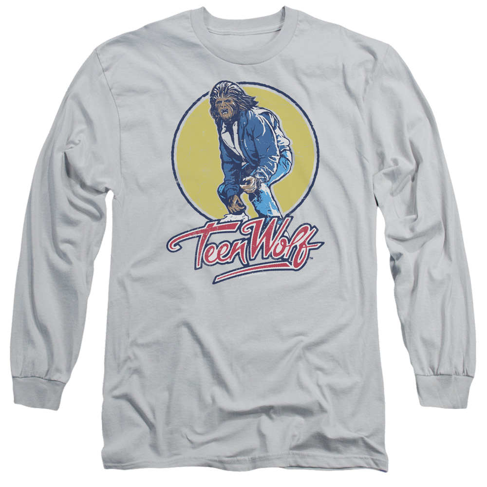 Teen Wolf Rockin Teen Wolf Men's Long Sleeve T-Shirt Men's Long Sleeve T-Shirt Teen Wolf   