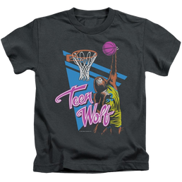 Teen Wolf Slam Dunk Kid's T-Shirt (Ages 4-7) Kid's T-Shirt (Ages 4-7) Teen Wolf   