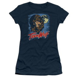 Teen Wolf Moon Wolf Juniors T-Shirt Juniors T-Shirt Teen Wolf   