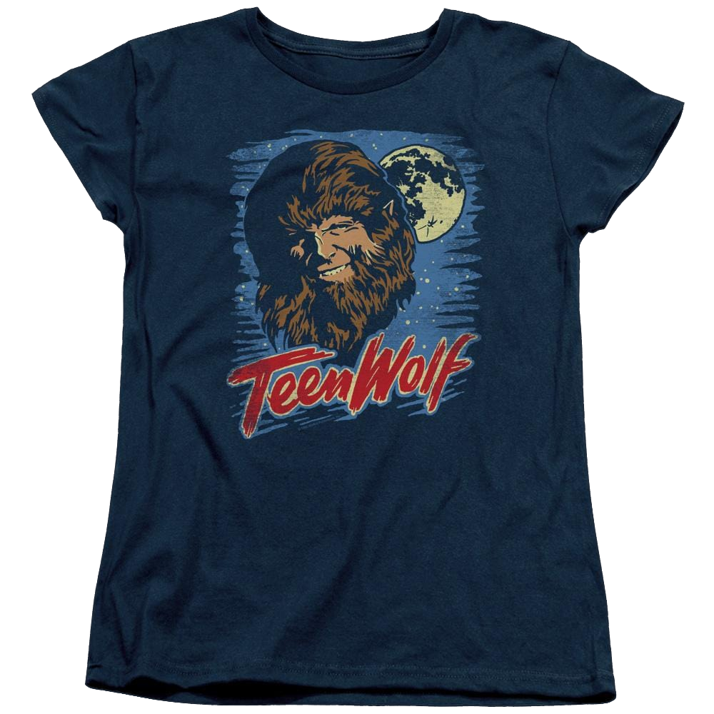 Teen Wolf Moon Wolf Women's T-Shirt Women's T-Shirt Teen Wolf   