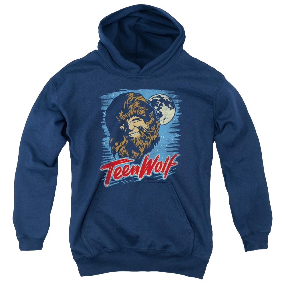 Teen Wolf Moon Wolf Youth Hoodie (Ages 8-12) Youth Hoodie (Ages 8-12) Teen Wolf   
