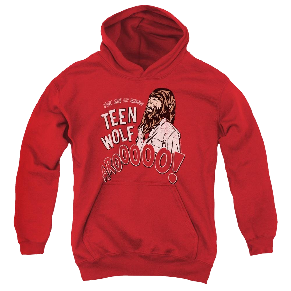 Teen Wolf Animal Youth Hoodie (Ages 8-12) Youth Hoodie (Ages 8-12) Teen Wolf   