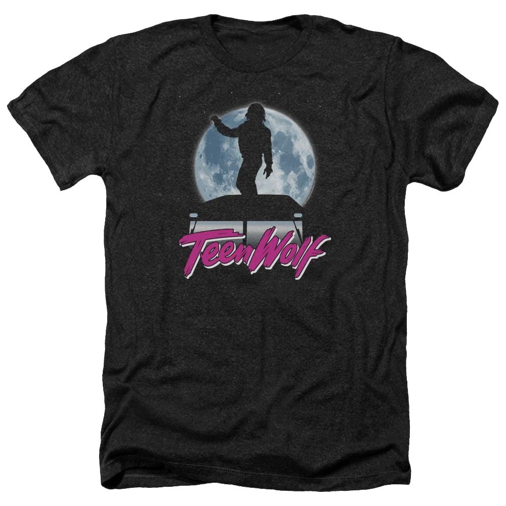 Teen Wolf Moonlight Surf Men's Heather T-Shirt Men's Heather T-Shirt Teen Wolf   