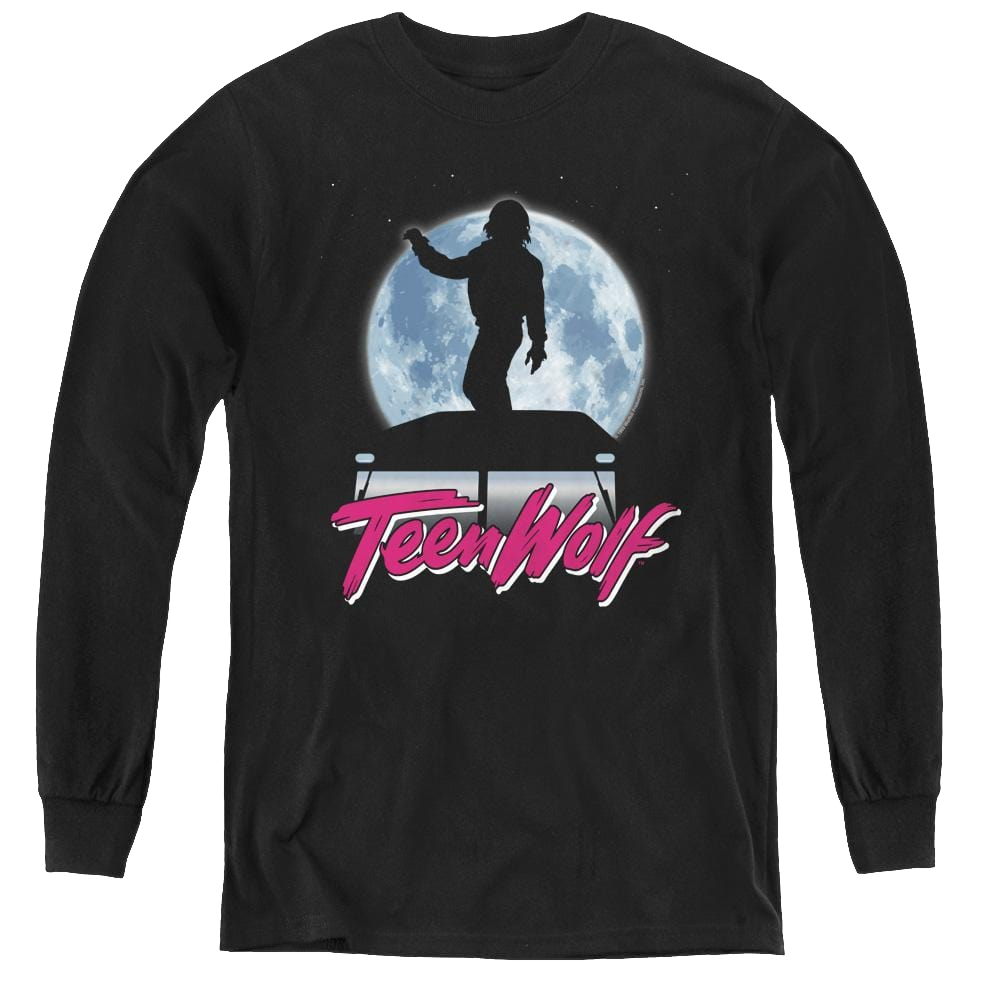 Teen Wolf Moonlight Surf - Youth Long Sleeve T-Shirt Youth Long Sleeve T-Shirt Teen Wolf   